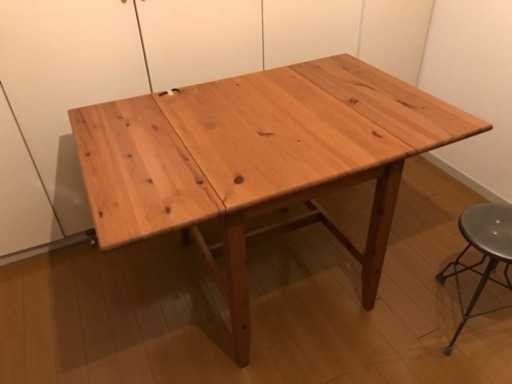 Ikea バタフライテーブル 良品 Yk Aoki 駒沢大学のテーブル ダイニングテーブル の中古あげます 譲ります ジモティーで不用品の処分