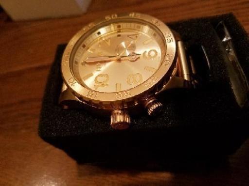 最終値引き　NIXON　51-30　腕時計　ゴールド　新品　未使用