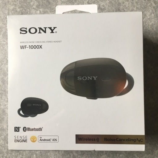 【新品未使用】 SONY ( ソニー ) WF-1000X /BM(ブラック)