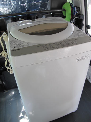 2016年製　5.0kg 東芝電気洗濯機　AW-5G3　風乾燥機能つき　かなり美品
