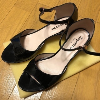 【引取限定】Repetto エナメル シューズ 37 1/2【難あり】