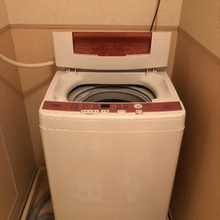 【引取限定】美品 AQUA 全自動洗濯機 AQW-KS60D 