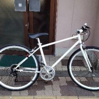 700c クロスバイク(オールストリート) 6speed/ホワイト
