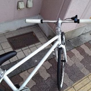 700c クロスバイク(オールストリート) 6speed/ホワイト