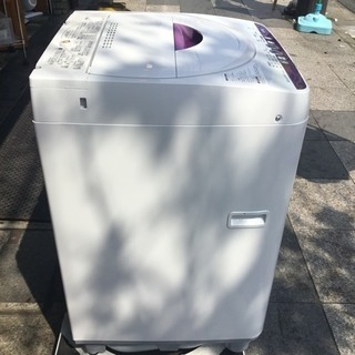 2210 シャープ 4.5kg 全自動洗濯機 ESG4E2KP 2015年製
