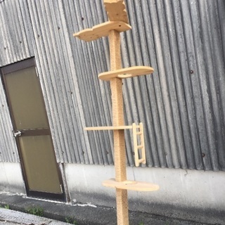 DIY キャットタワー 
