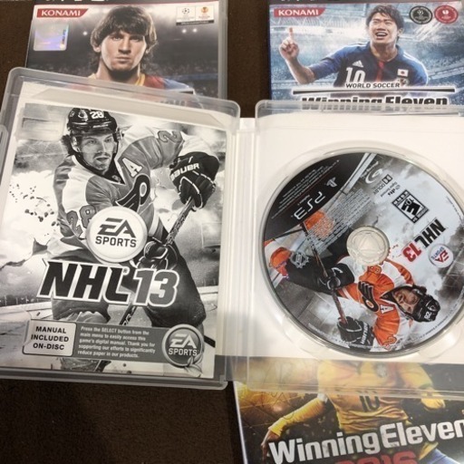 Ps3 ウイニングイレブン 11 13 16 Nhl13 ケニー 北千里のテレビゲーム Ps3 の中古 あげます 譲ります ジモティーで不用品の処分