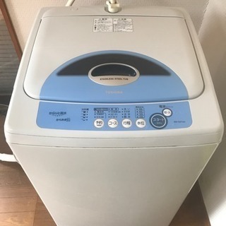 東芝《全自動洗濯機》AW-G5T　5.0kg 2003年製
