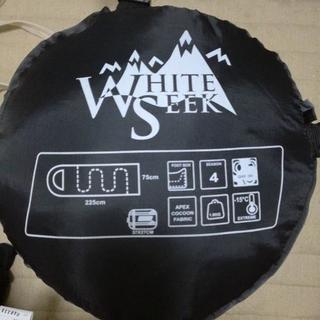 WhiteSeek 寝袋 シュラフ 封筒型 
