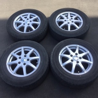 社外 アルミホイール付 205/65R15 4本セット