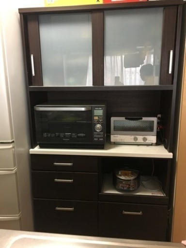 【ニトリ】キッチンボード 食器棚  W105