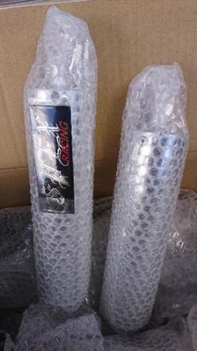 RZ350(4U0)専用で開発、設計されたチャンバーです。新品、未使用