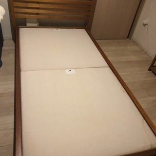 無印良品 シングルベッド 収納付き