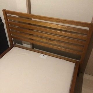 無印良品 シングルベッド 収納付き