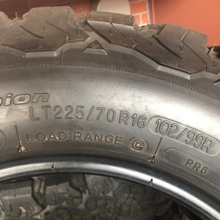グッドリッチKO2 225/70r16