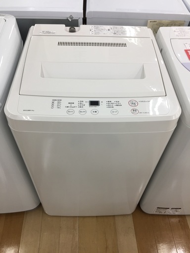安心の6ヶ月保証付！2018年製無印の6.0kg全自動洗濯機【トレファク　岸和田】