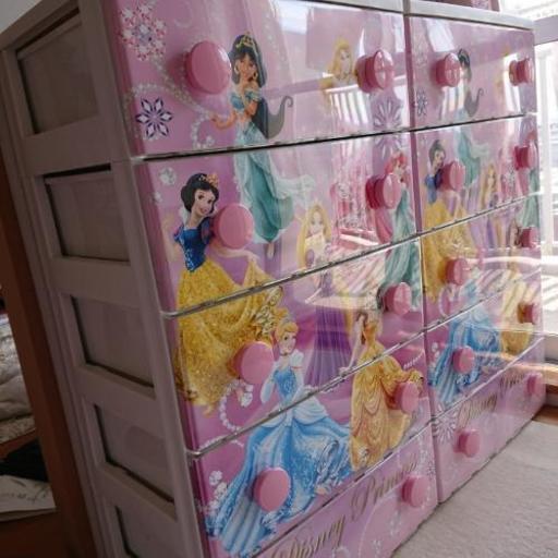 ディズニープリンセス チェスト 二個セット Rian 習志野の子供用品の中古あげます 譲ります ジモティーで不用品の処分