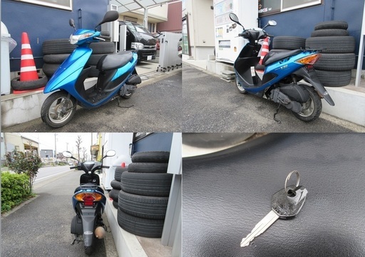 埼玉川口発！スズキ アドレスV50 ブルー 4サイクル 即引渡し可能