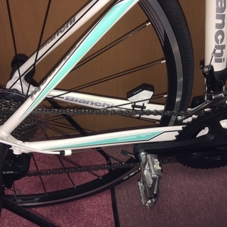 ※お取引準備中【美品】BIANCHI VIA NIRONE 7 2017 105 ロードバイク フレームサイズ440 White/チェレステ