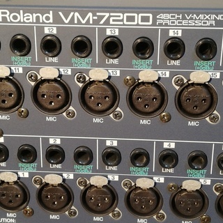 Rolandのミキサー(VM-C7100 & VM-7200セット) Rolandのミキサー(VM-C7100 & VM-7200セット)