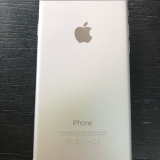 ドコモ iPhone6 16gb シルバー バッテリー100パーセント