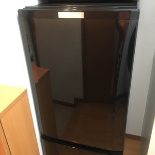 [お渡し決定]三菱冷凍冷蔵庫 MR-P15A ブラック