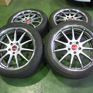 SSR エグゼキューター EX 04 18× 7.5J +43 DP 225/45R18 中古4本