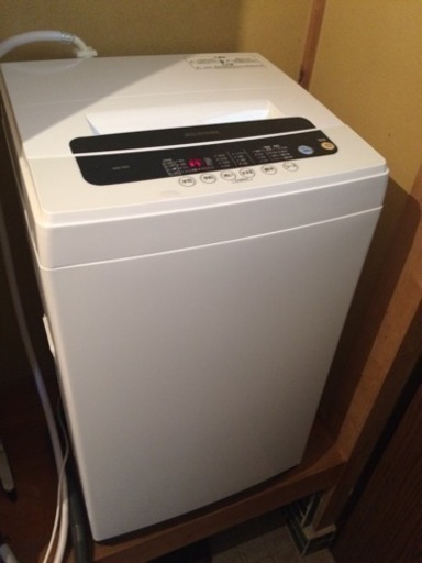 アイリスオーヤマ 全自動洗濯機 決定しました！一人暮らし 5kg 簡易乾燥機能付き IAW-T501