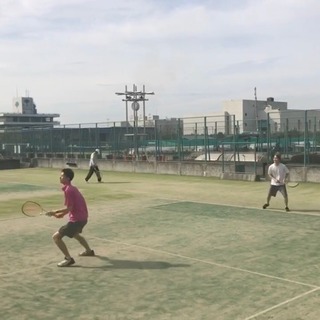 駒沢公園でソフトテニス♪