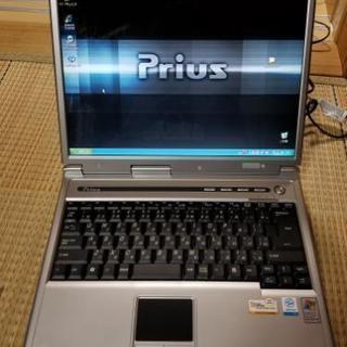 HITACHI Prius ノートパソコン　winXP