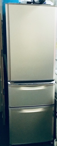 冷蔵庫 三菱 MR-C37X 2014年製 370リットル