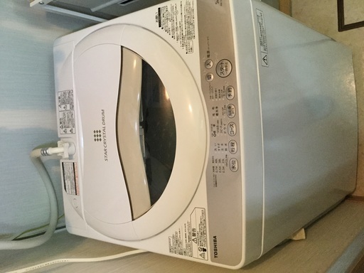 洗濯機 TOSHIBA 5kg