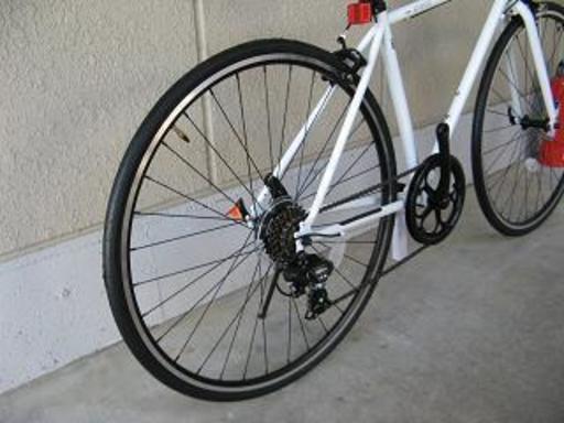 アサヒサイクル RACING SD700A DP780 シルバー 軽量クロスバイク