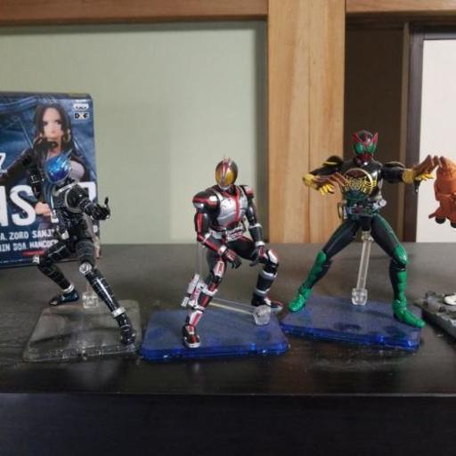 仮面ライダー　フィギュアセット