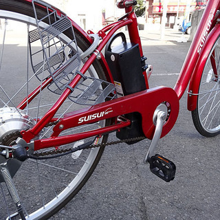 ☆電動アシスト自転車☆SUISUI KH-DCY09 26インチ レッド