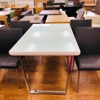 あずま工芸のガラストップダイニングです。【トレファク藤沢店】 - 藤沢市