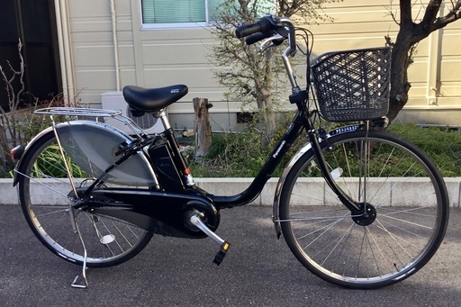 ＜美品＞パナソニック・電動アシスト自転車 VIVI・DX ・バッテリー8.9AH・型式・BE–ELD63B