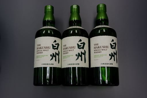 入手困難 サントリー ウイスキー 白州 ノンビンテージ 3本セット ジャパニーズウイスキー