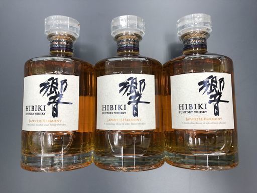 入手困難 響 ジャパニーズハーモニー 3本セット ジャパニーズウイスキー