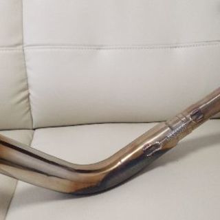 カワサキKSR110「リアライズエンプレスチタンマフラー」美品