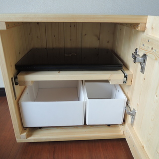 貴重品収納ボックス　ダイヤルロック式　保管庫　木製　ハンドメイド - 仙台市