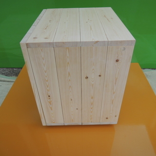 貴重品収納ボックス　ダイヤルロック式　保管庫　木製　ハンドメイド - 生活雑貨