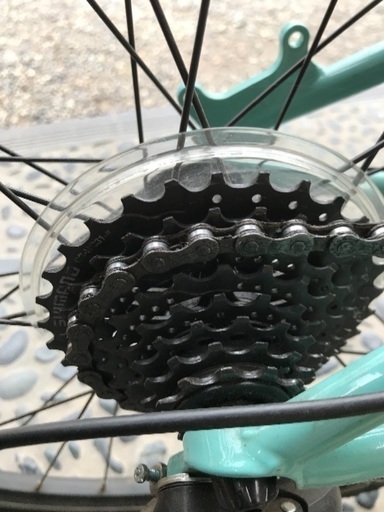 値下げビアンキ ジュニアクロスバイク サス付き 値下げ致します