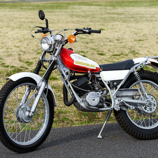 希少 ヤマハ Trial TY125 1975年 レストア タイヤ他新品パーツ多数　千葉から 配達もします。ツインショック ヴィンテージ