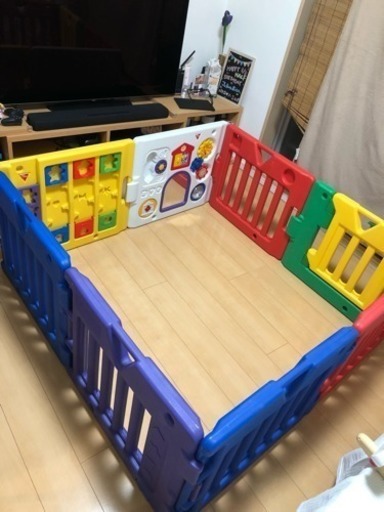 ベビーサークル 8枚 6ヶ月~3歳半対象 ベビーゲート