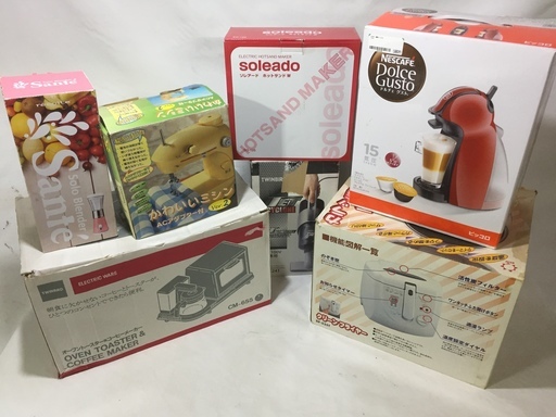 中古家電7点セット　動作確認品　未使用もあり