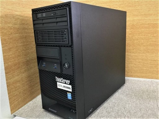 【中古動作品】★Lenovo ThinkServer TS140★Core i 3-4150(3.5GHz)・８GB・1TB★Win 10 Pro