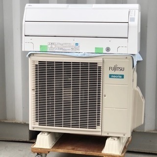格安で！富士通 エアコン◇主に6畳用◇2018年製◇お掃除機能付き◇AS-R22H