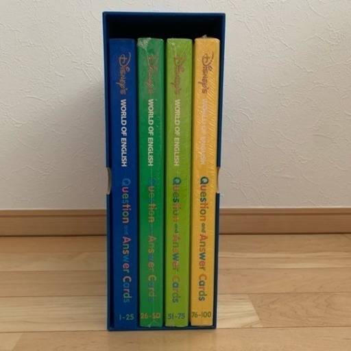 未開封有り 両面デジタル Q&Aカード ディズニー英語システム