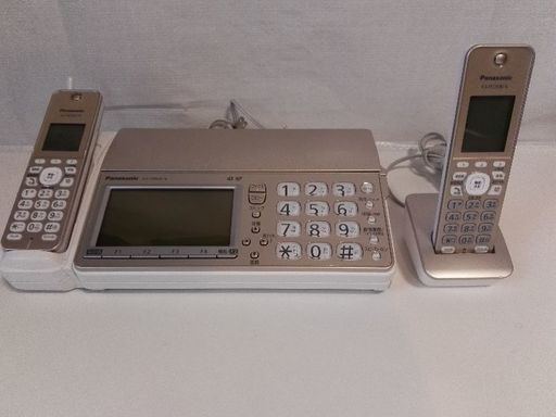 パナソニック デジタルコードレスFAX 子機1台付き KX-PD604DL-N 新品同様 配送無料